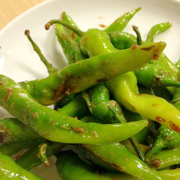 伏見唐辛子のみそ焼き 甘くて美味しいんです レシピ 作り方 By お0り0べ 楽天レシピ 伏見唐辛子のみそ焼き 甘くて美味しいんです レシピ 作り方 By お0り0べ 楽天レシピ